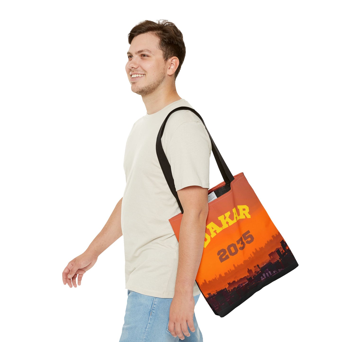 Tote Bag Urbain Personnalisable (Ville + Année).