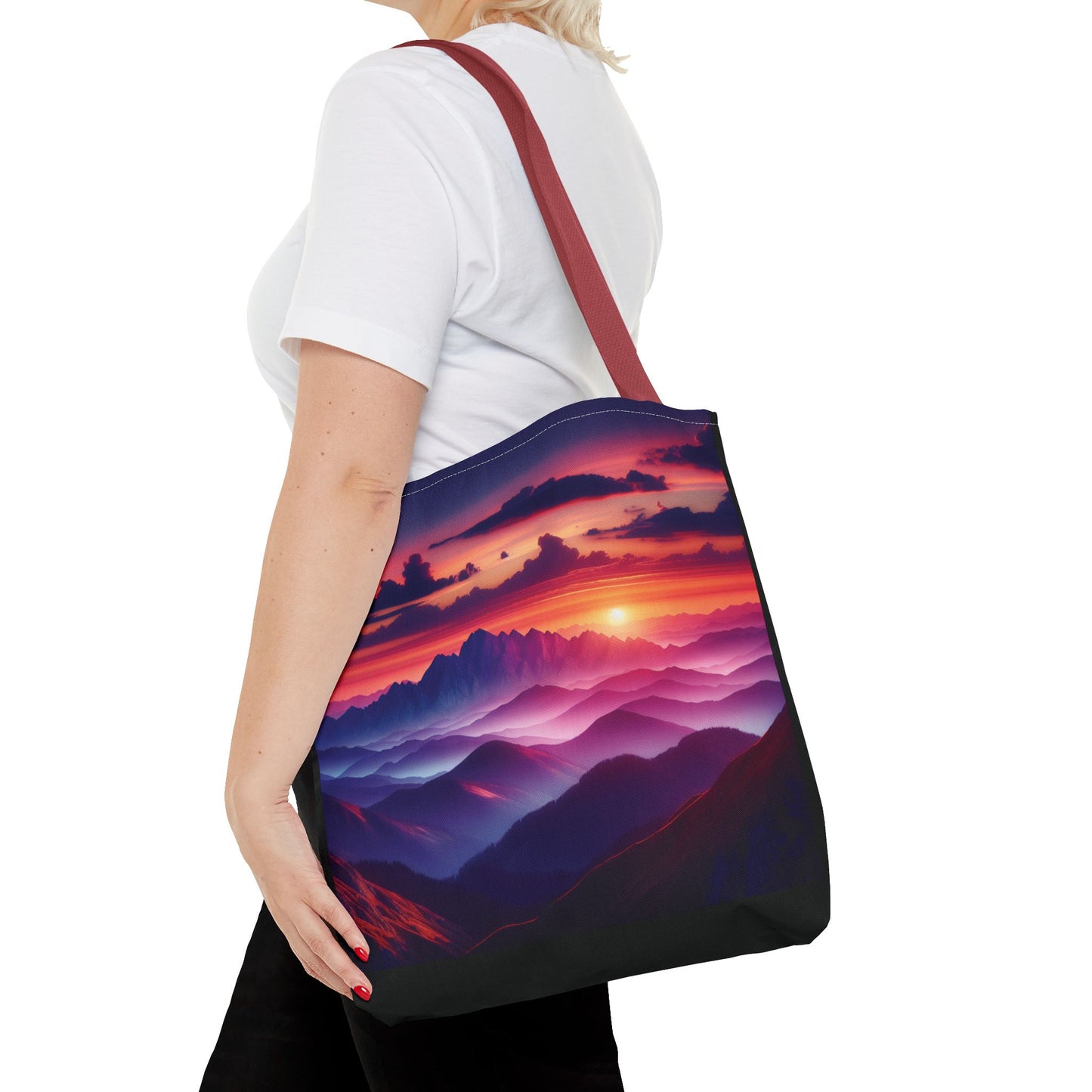 Tote Bag "Aurore boréale"