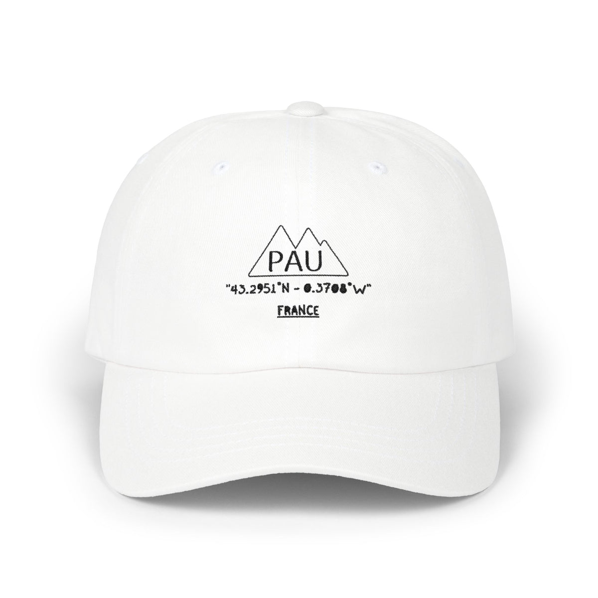 Casquette Pau Coordonnées / Pau Coordinates Cap