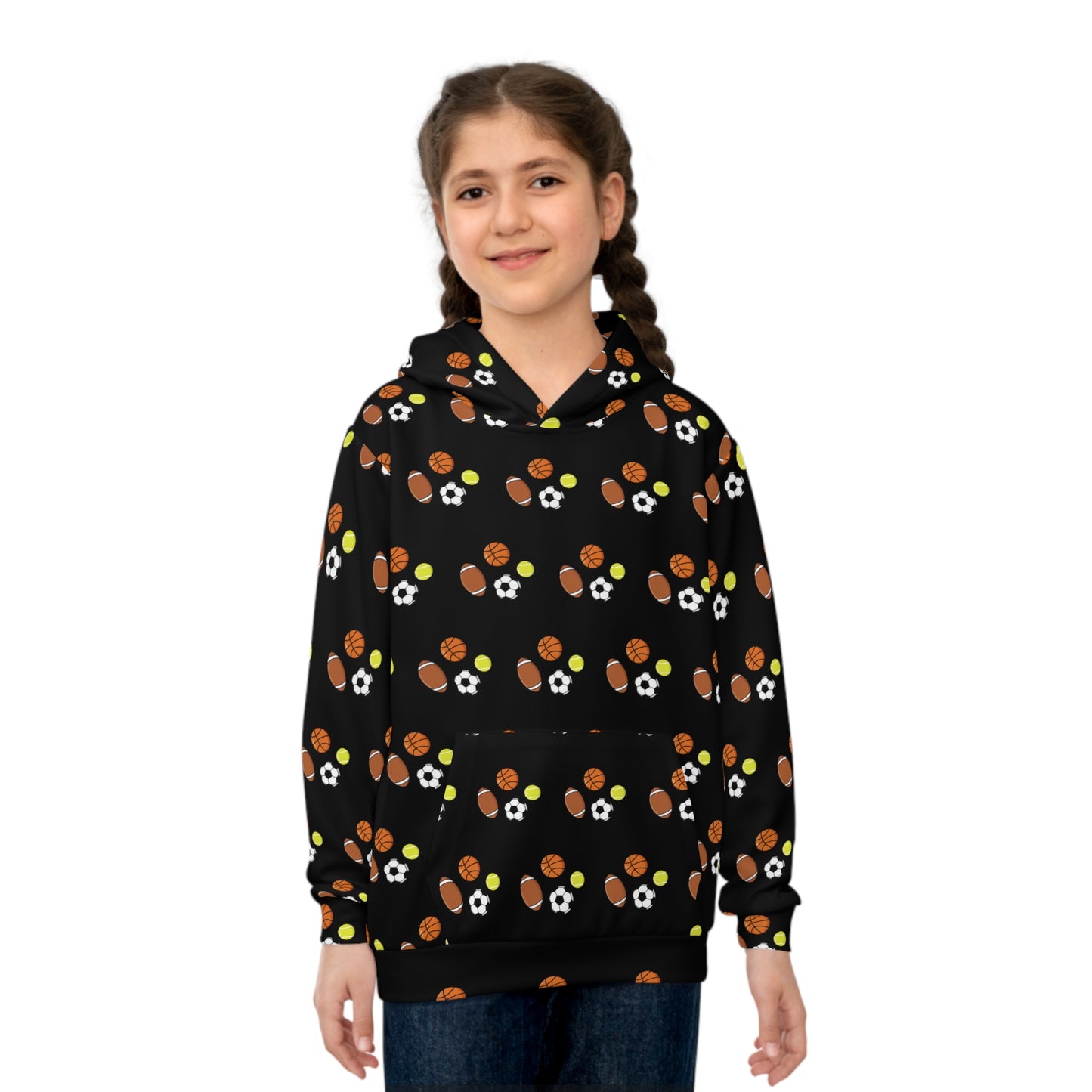 Kids Hoodie – Fall Harvest All-Over Print