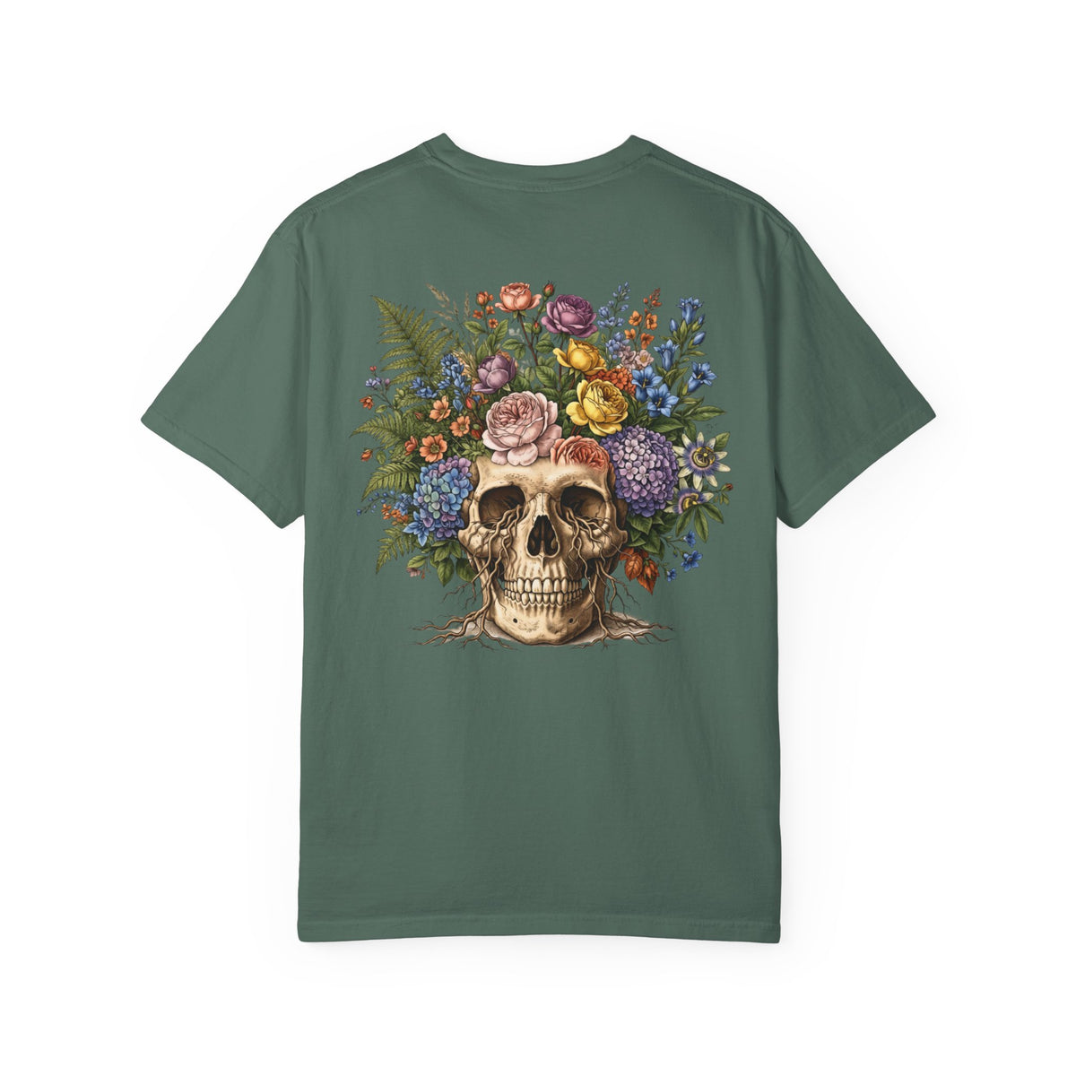 Vintage Botanical tattoo style Graphic Tee