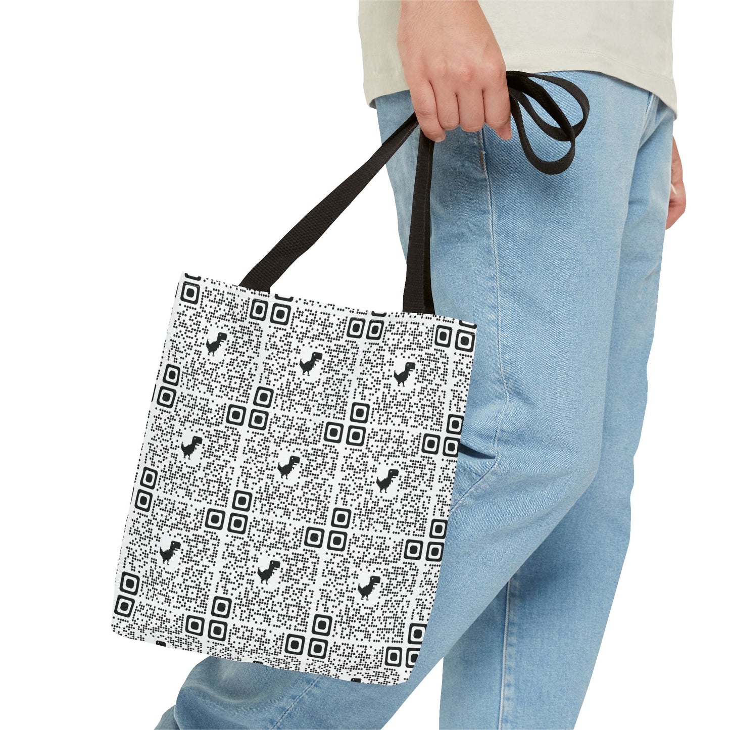 Tote Bag publicitaire design QR Code