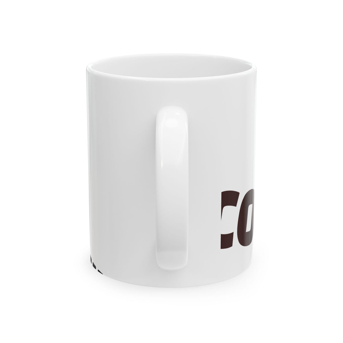Personalized Ceramic Coffee Mug — Funny Quote/Devise Design (11oz, 15oz)