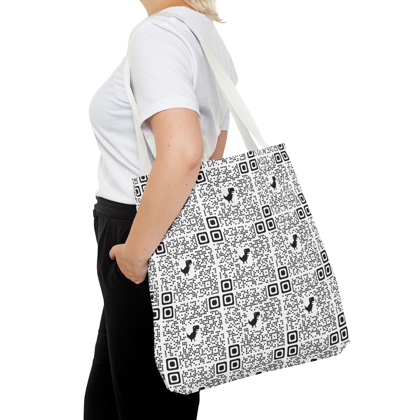 Tote Bag publicitaire design QR Code