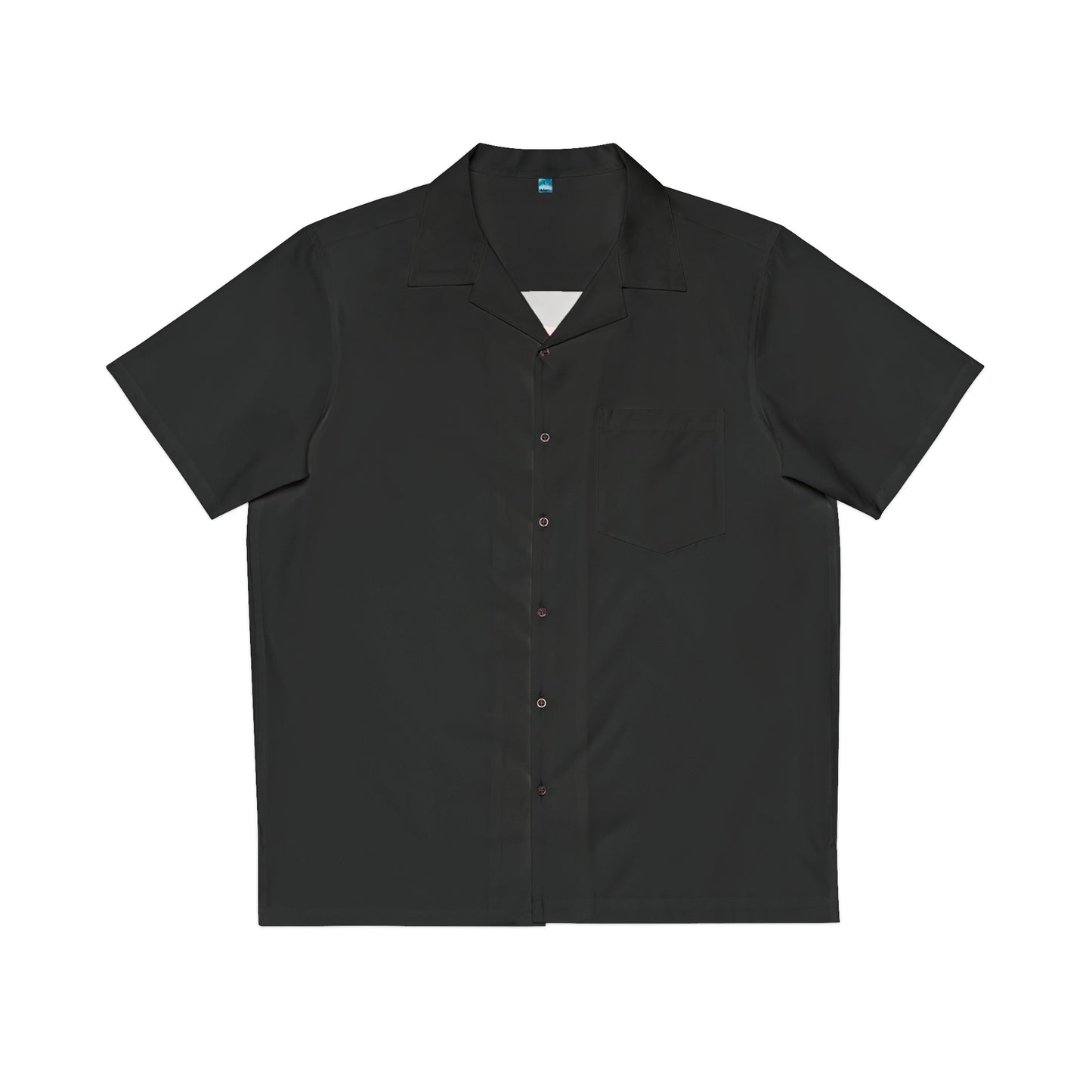 Chemise Hawaïenne noire personnalisable