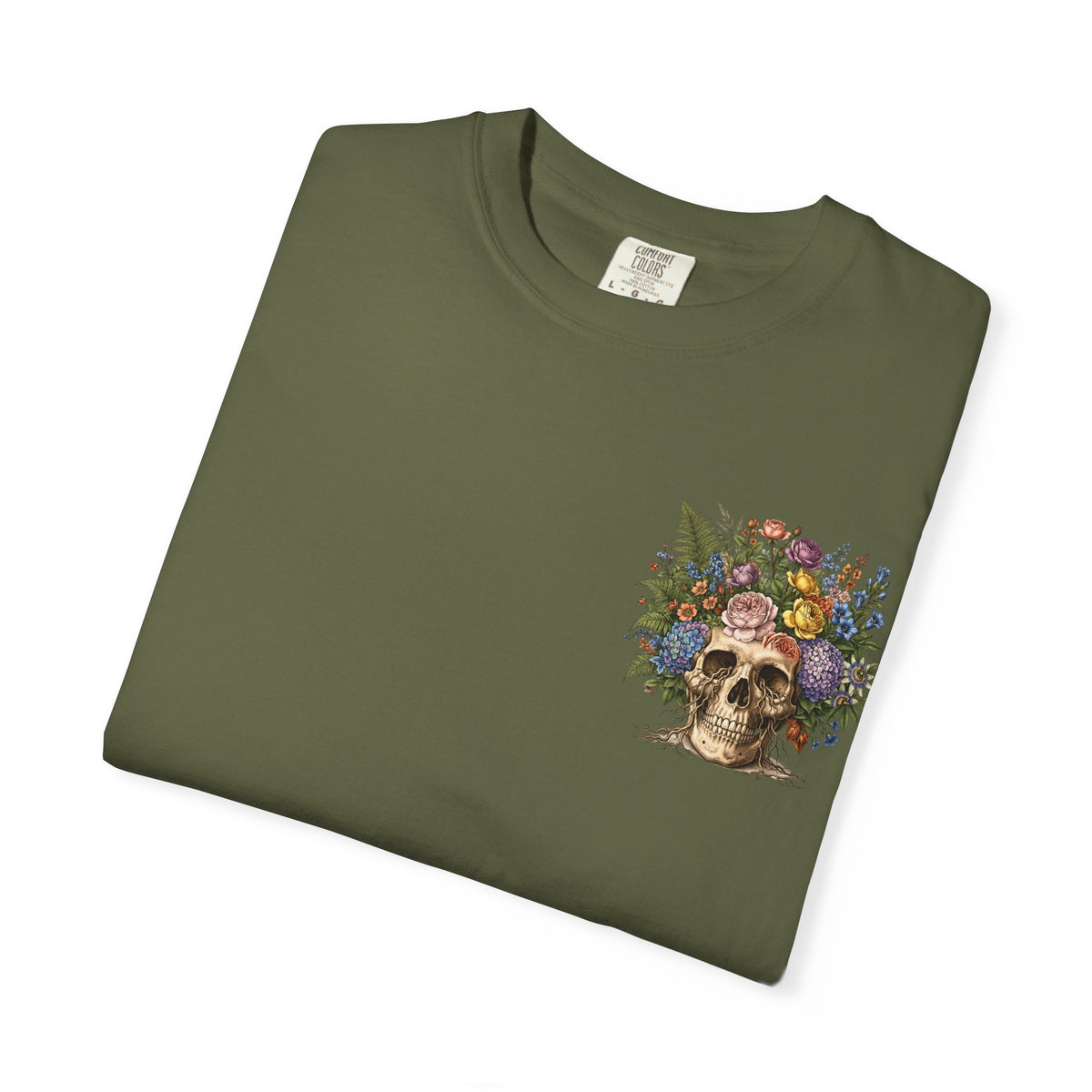 Vintage Botanical tattoo style Graphic Tee
