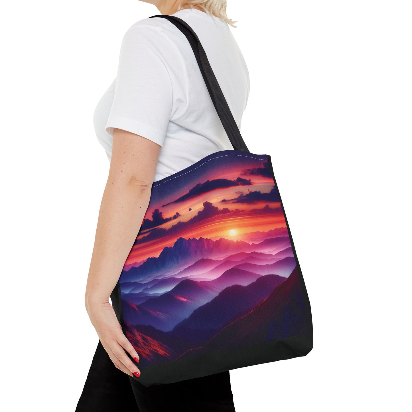 Tote Bag "Aurore boréale"