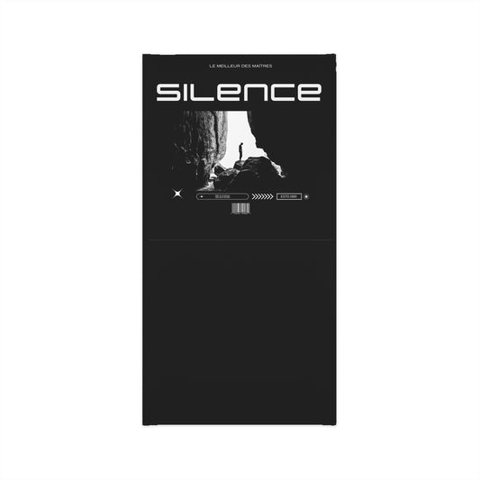 Cache-cou personnalisable "Silence"