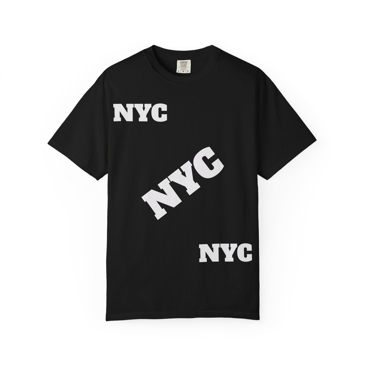 NYC LOVER BLACK COTTON TSHIRT