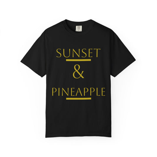 T-shirt Sunset & Pineapple / Sunset & Pineapple Tee