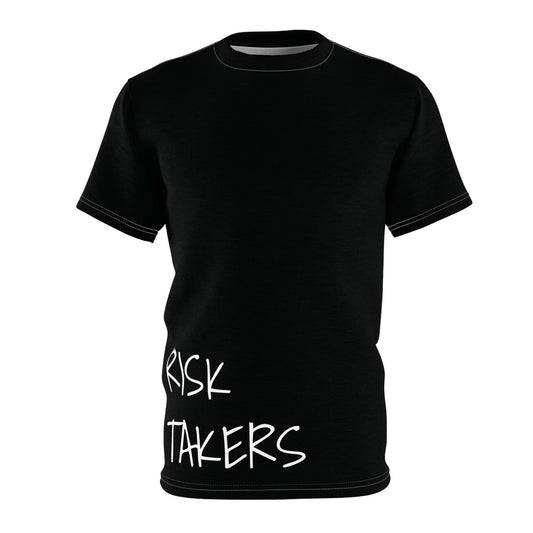 T-shirt personnalisable Noir "ÉDITION RISK TAKERS" (limité 1-999)