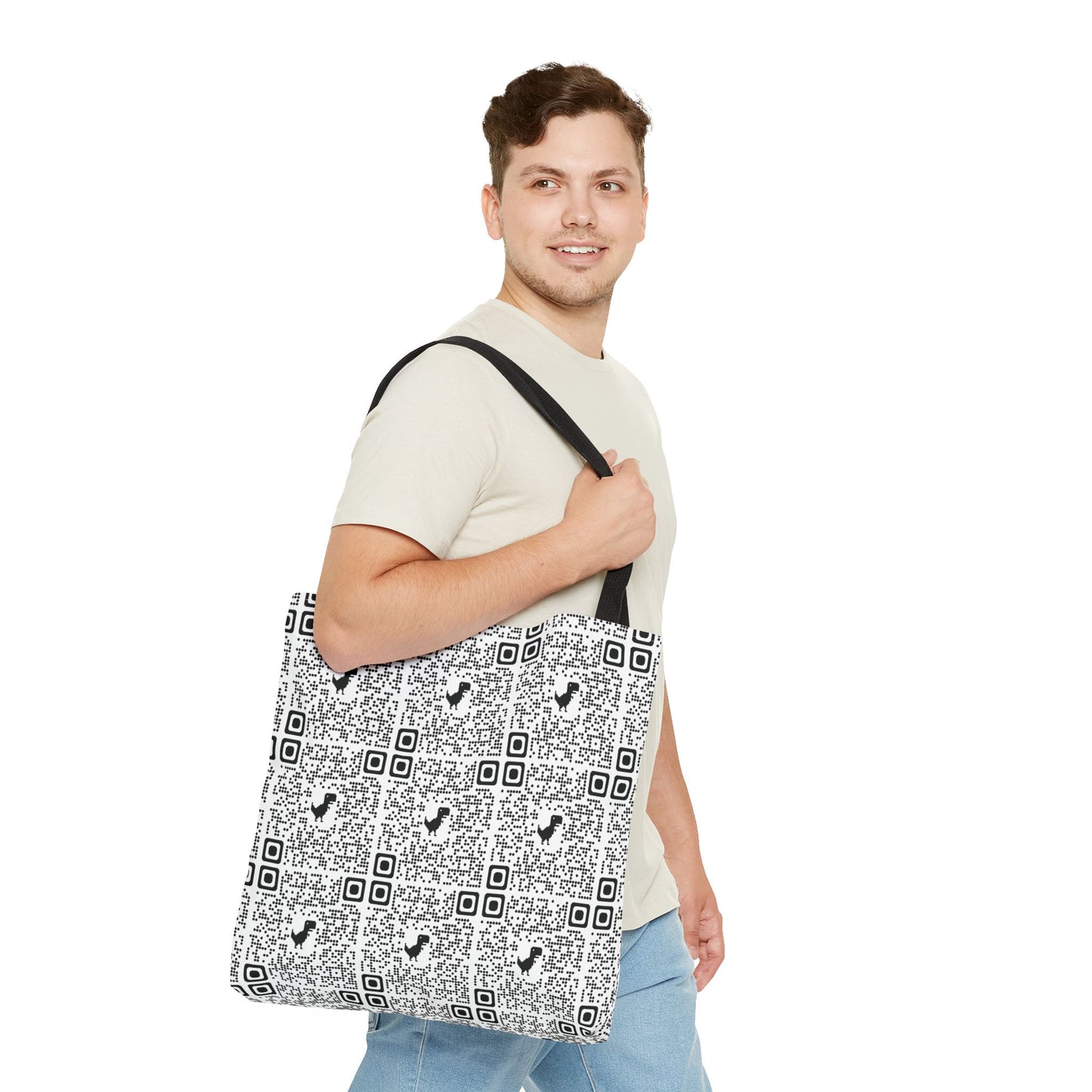 Tote Bag publicitaire design QR Code