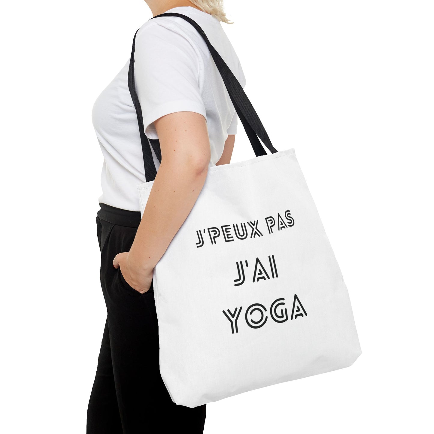 Tote Bag personnalisable "J'PEUX PAS J'AI YOGA"