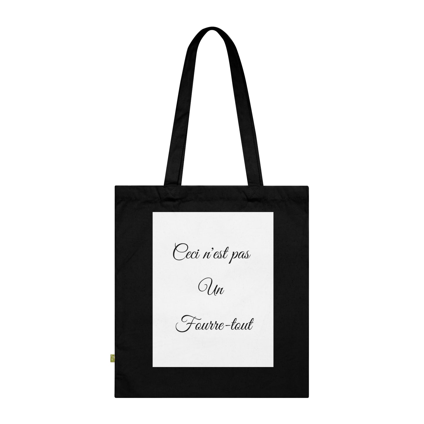 Tote BAG coton  "Ceci n'est pas un fourre-tout" (ÉDITION LIMITÉE 1-999)