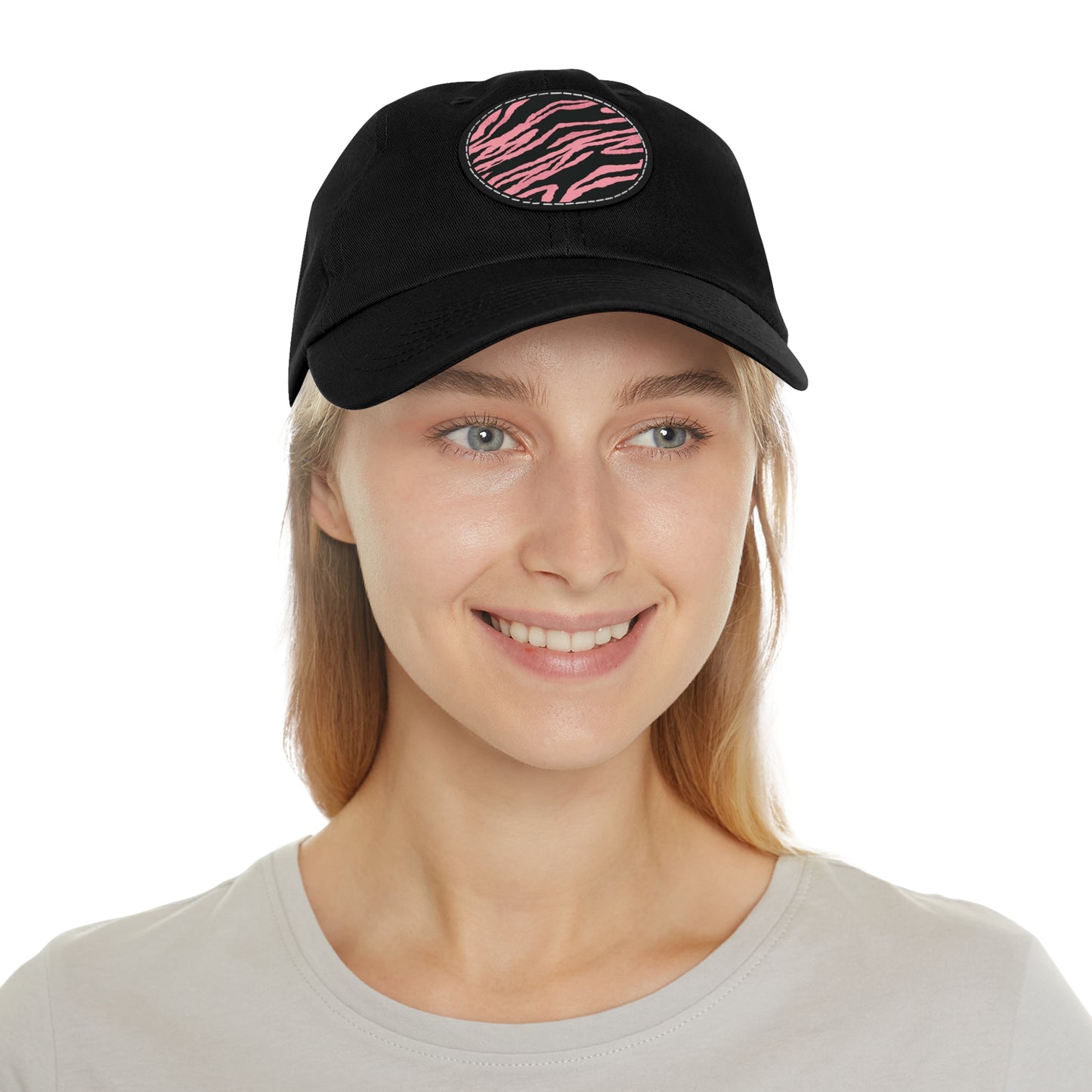 Casquette "PINK ZEBRA" by TiflaCustom.