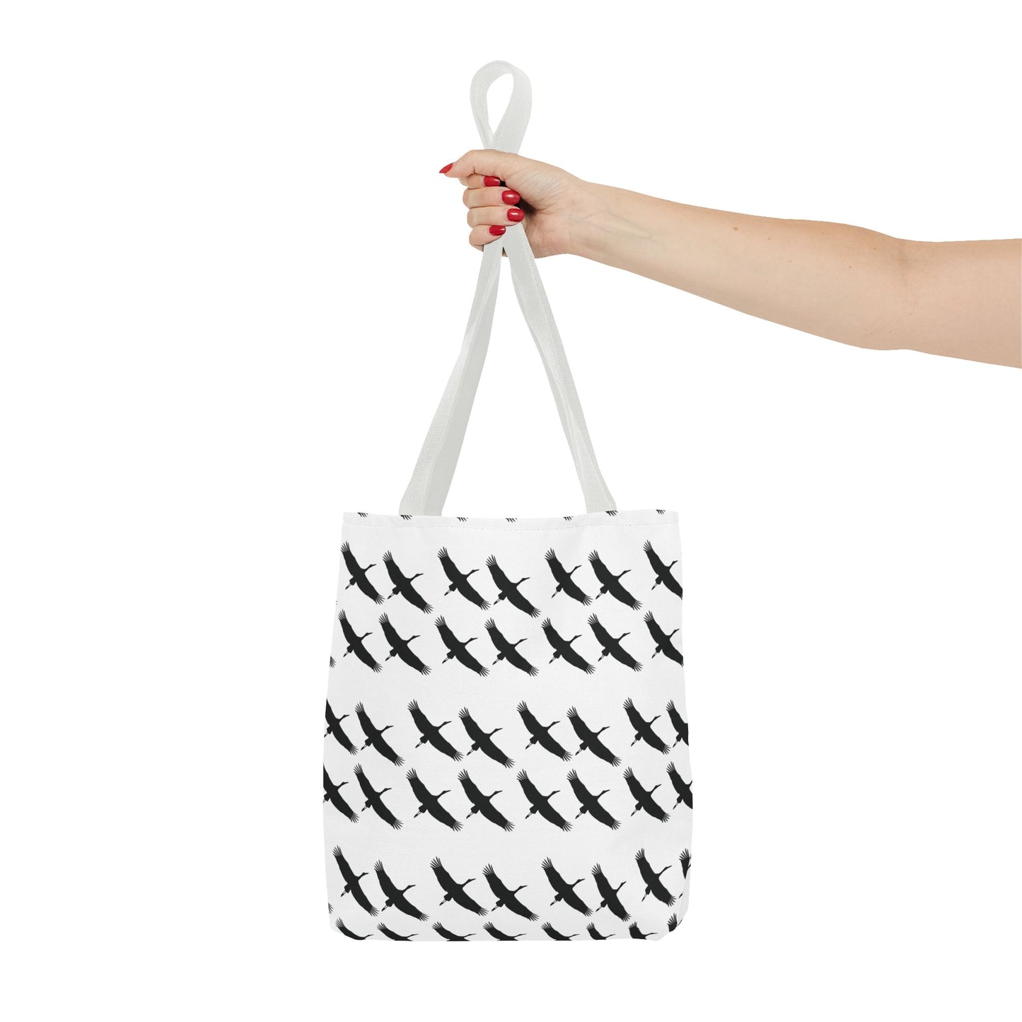 Les Cygognes Tote Bag, Swan Tote Bag, Bird Lover Gift, Eco-Friendly Bag, Shopping Bag, Reusable Grocery Bag