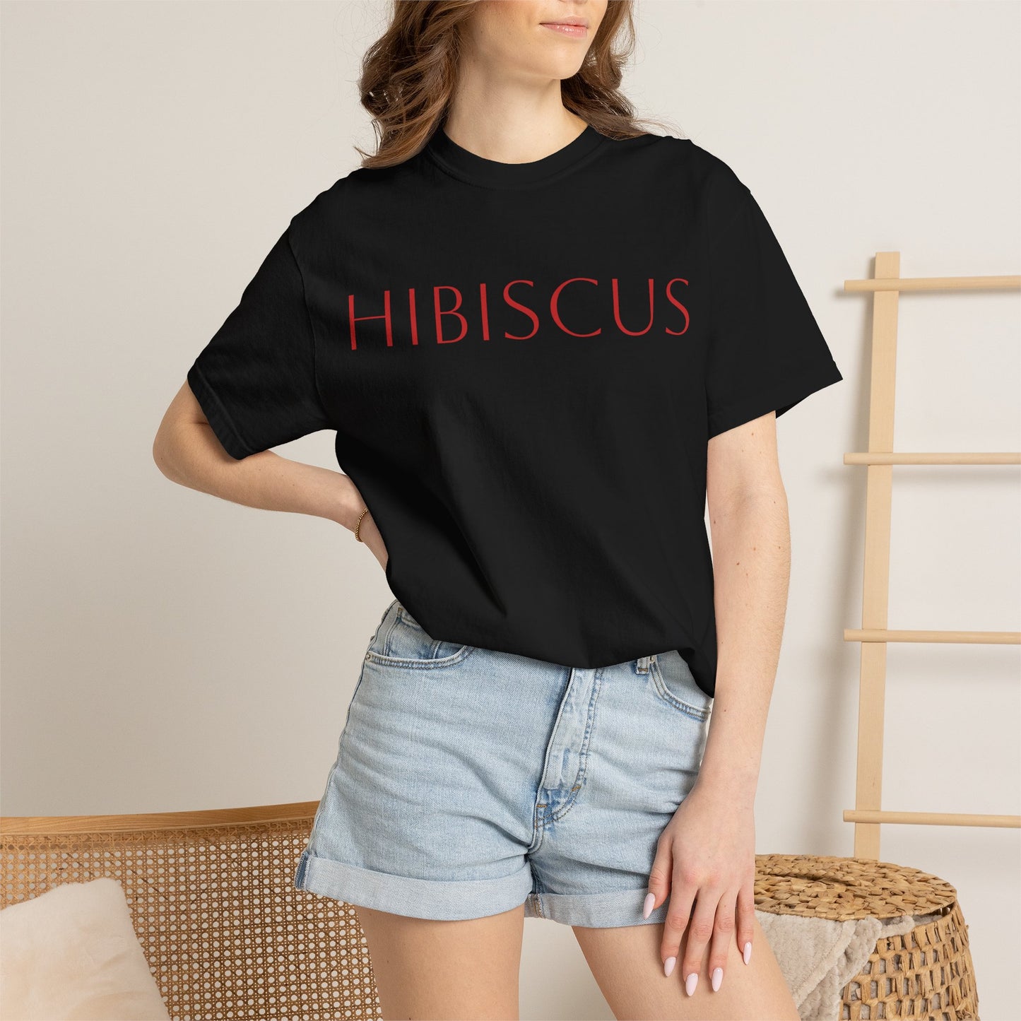 Hibiscus Bissap Juice Cotton t-shirt /Summer Tropical Drink Tee shirt