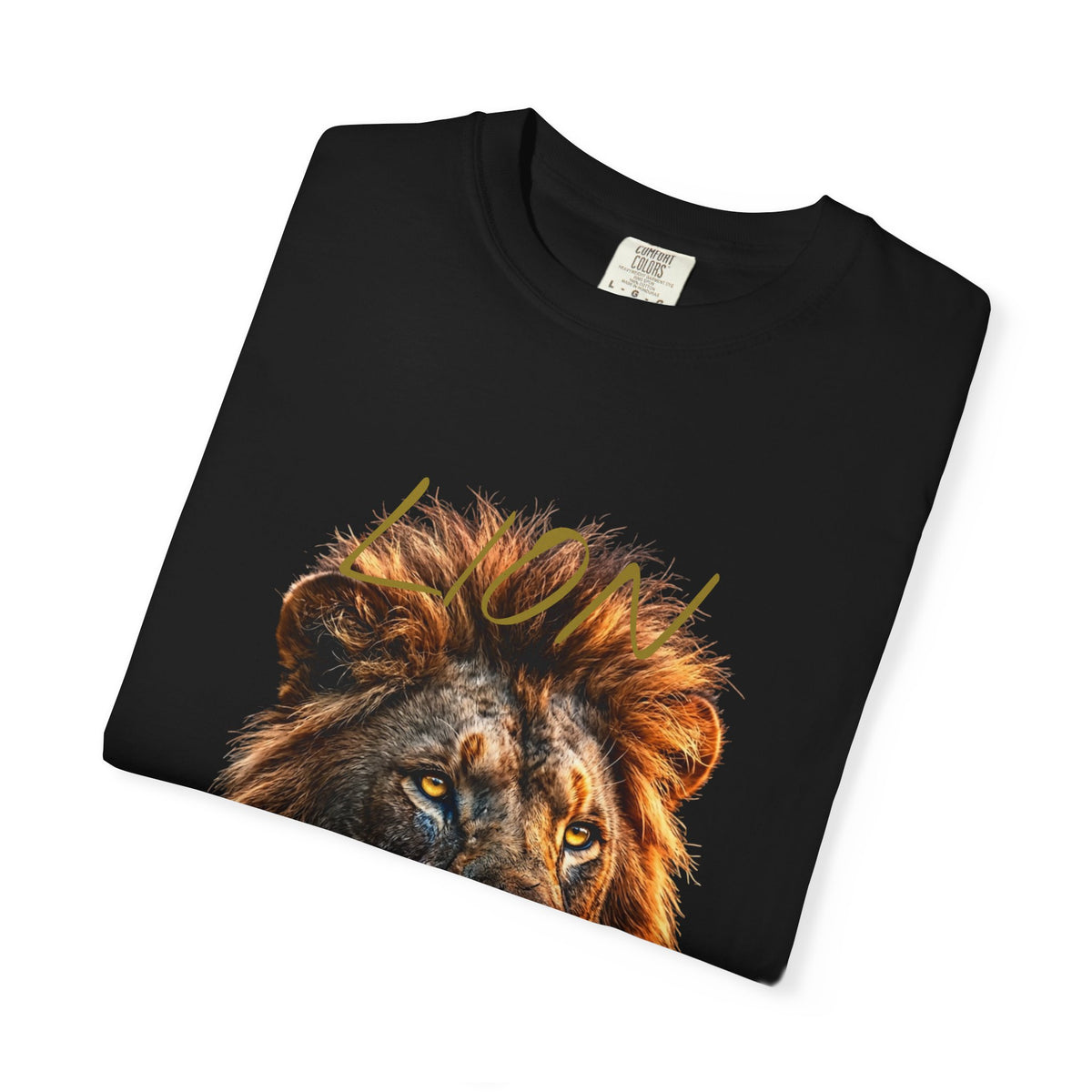 "Lion Victory" Graphic Tee, Bold Wildlife Shirt for Men & Women/ wild life lover gift