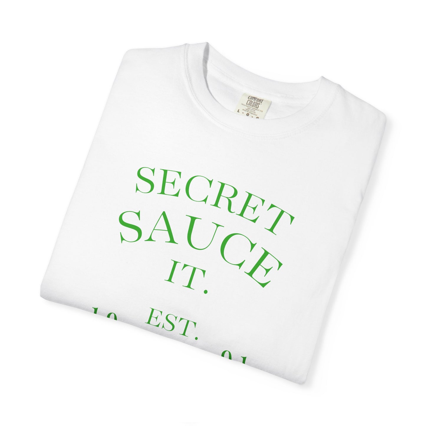 Secret Sauce IT-Shirt — 'Secret Sauce ITALIA'  Graphic Tee (Established 1991)
