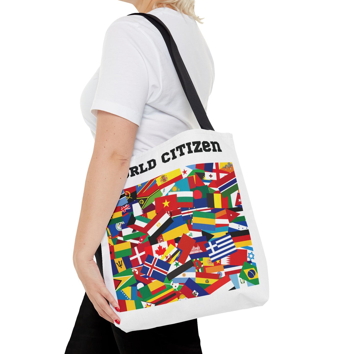 "WORLD CITIZEN" Tote Bag