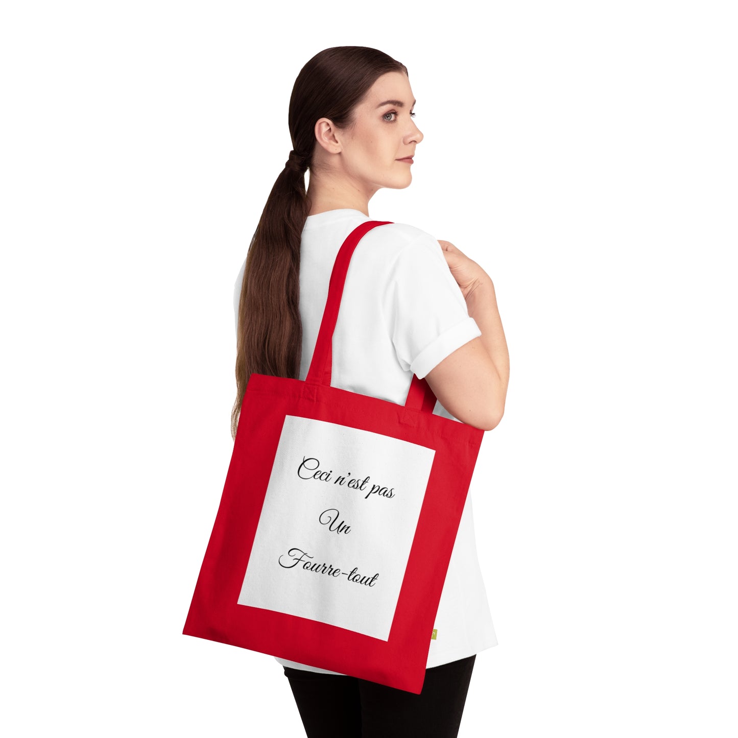 Tote BAG coton  "Ceci n'est pas un fourre-tout" (ÉDITION LIMITÉE 1-999)