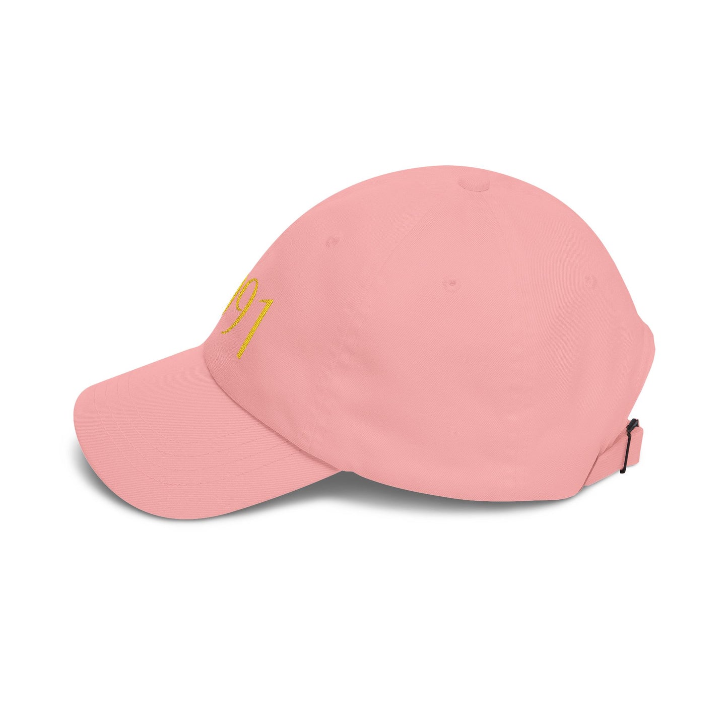 Personnalized Birth year Cap for gift  — Embroidered Gold Birthday cap