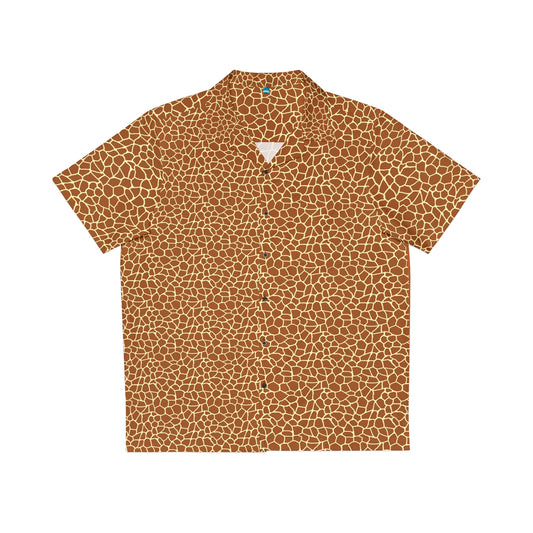 Chemise hawaïenne motif "Girafe" (édition limitée 1-999)