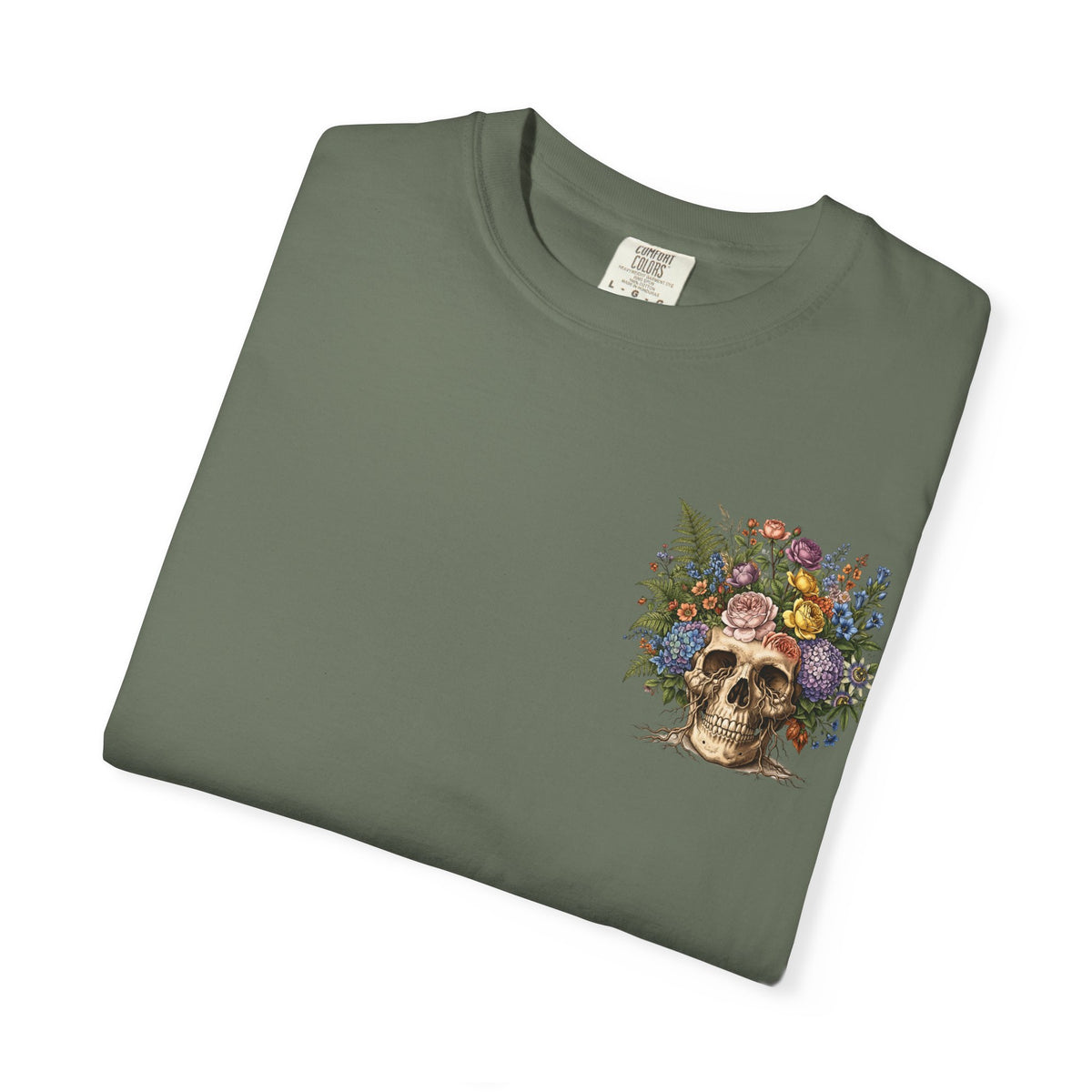 Vintage Botanical tattoo style Graphic Tee