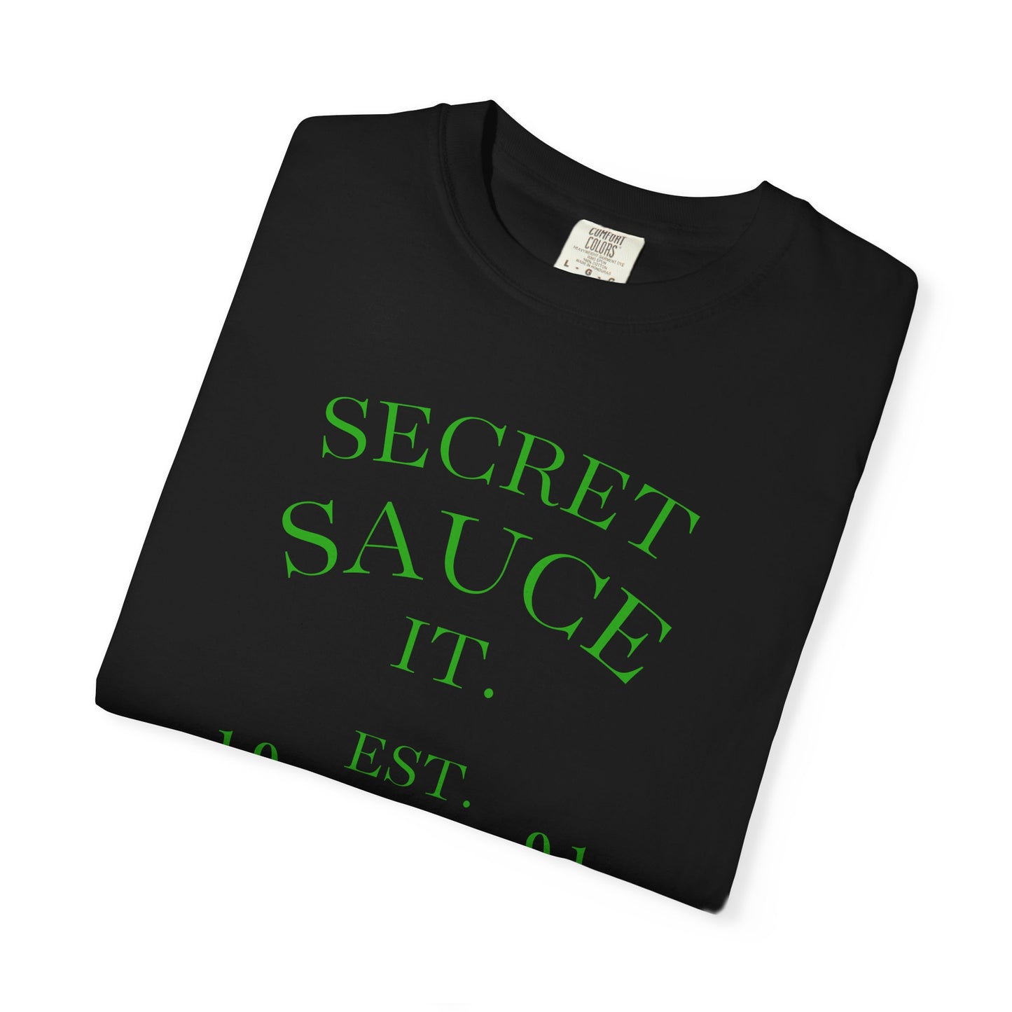 Secret Sauce IT-Shirt — 'Secret Sauce ITALIA'  Graphic Tee (Established 1991)