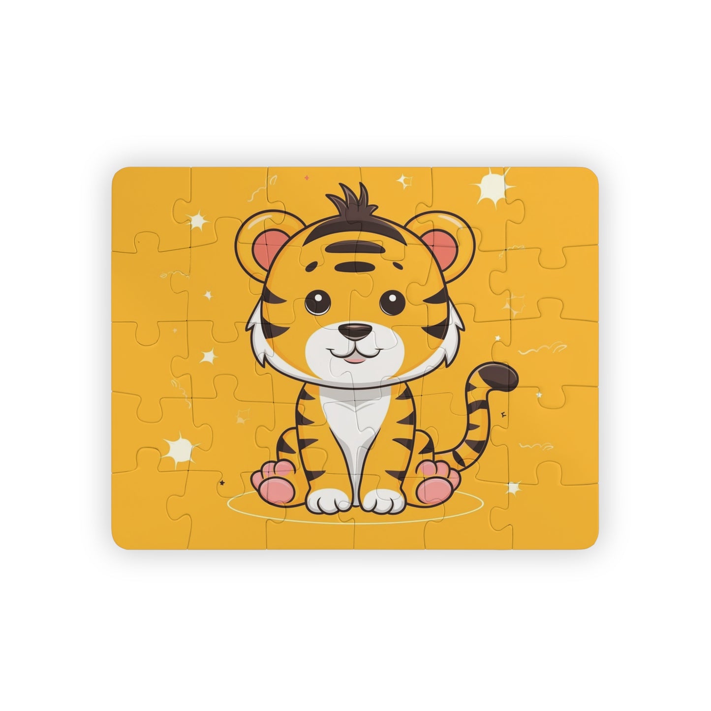 Cute Baby Tiger 30-Piece Kids Puzzle – Toddler Animal Jigsaw Toy