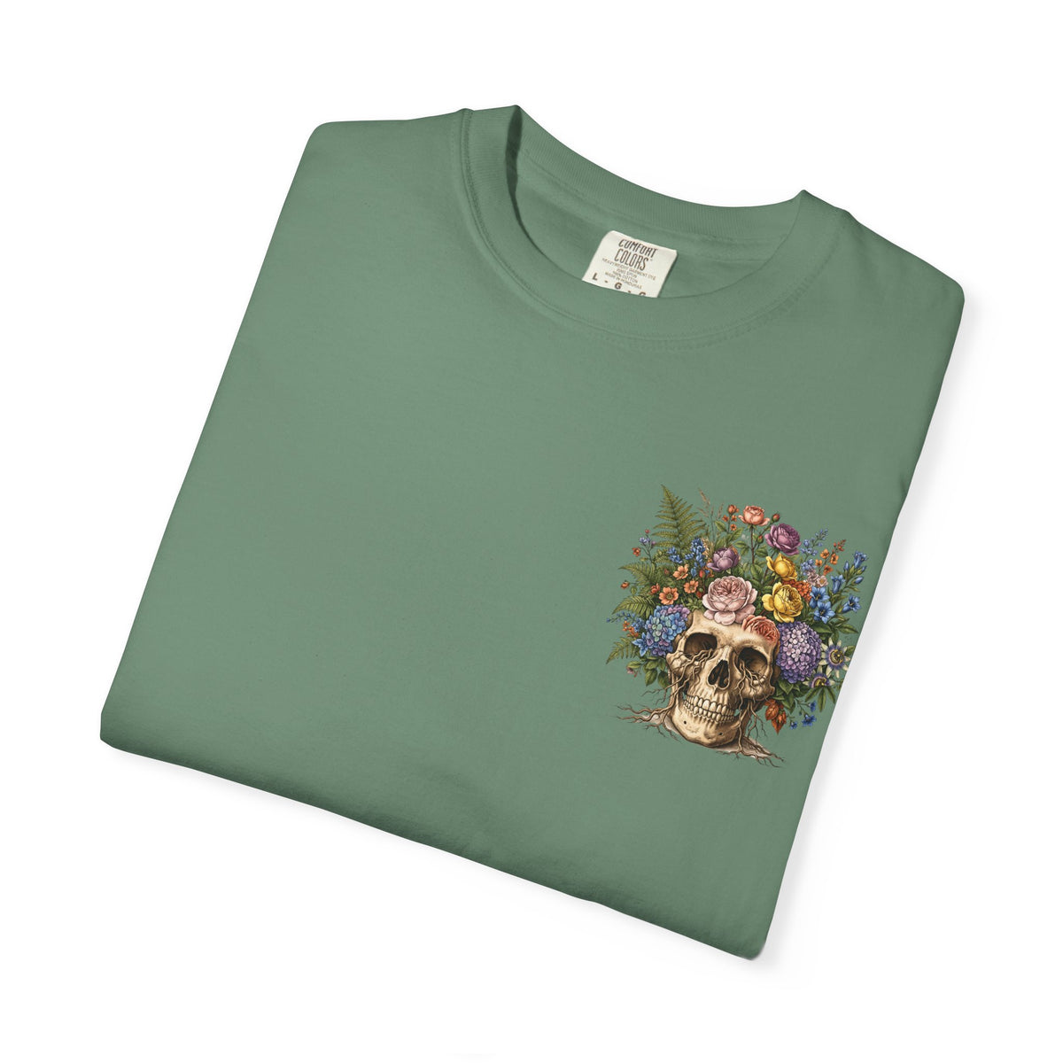 Vintage Botanical tattoo style Graphic Tee