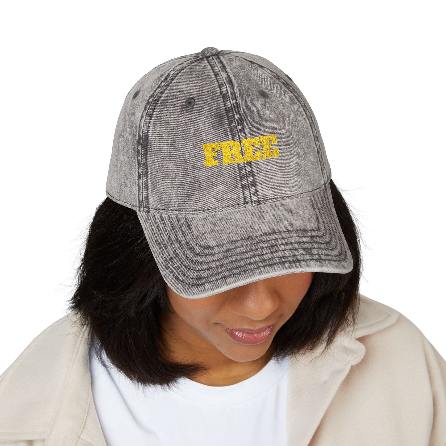 Casquette "FREE" Brodée / Embroidered "FREE" Cap