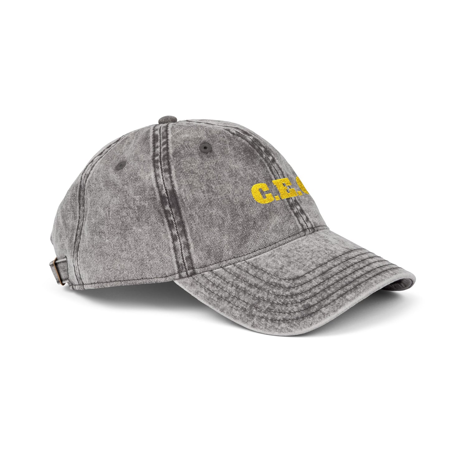 Casquette Initiale Monogramme / Monogram Initial Cap