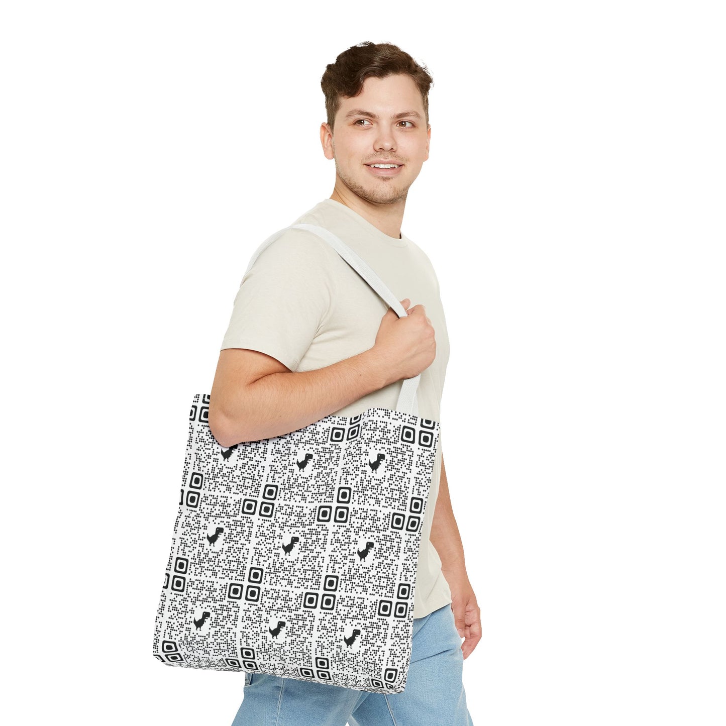 Tote Bag publicitaire design QR Code