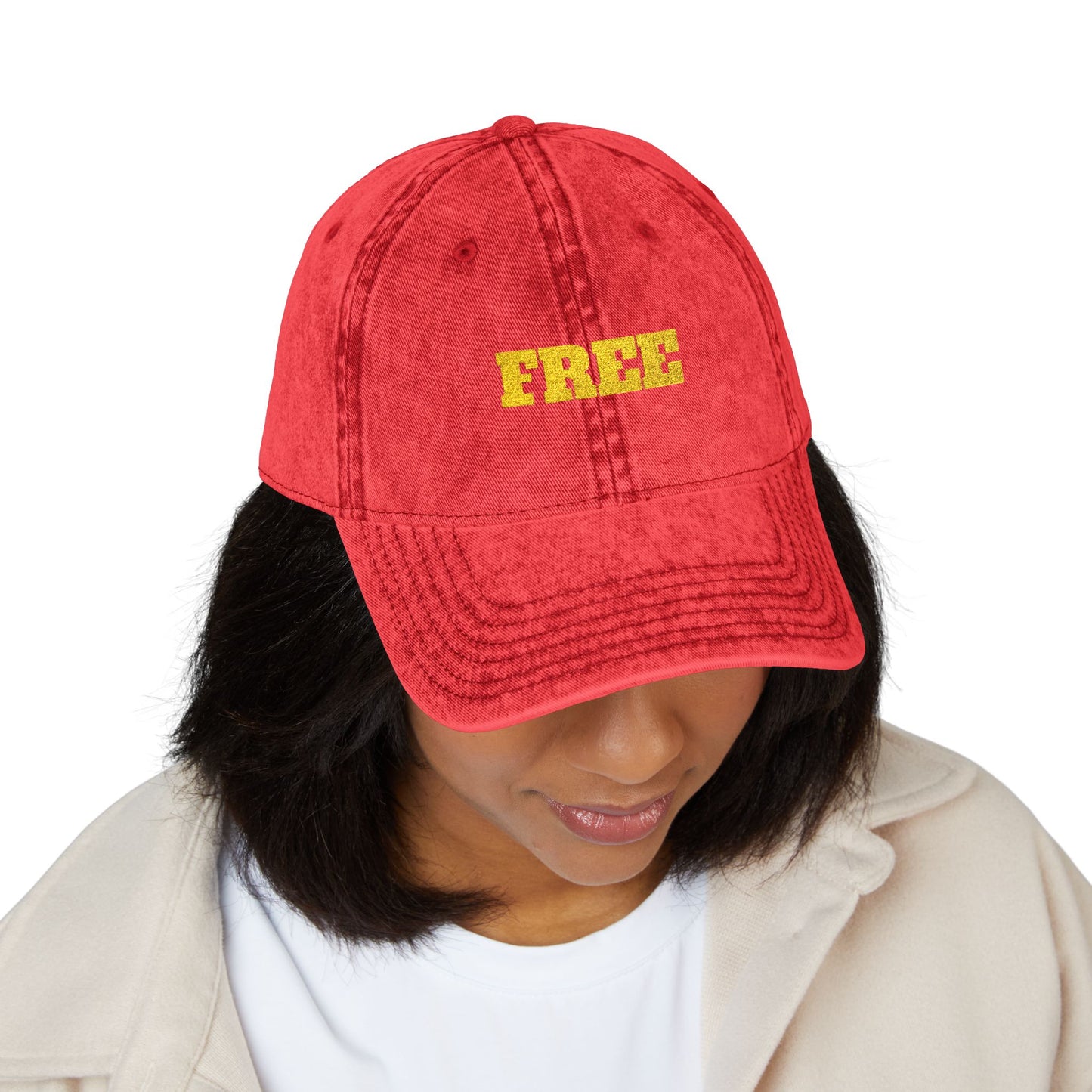Casquette "FREE" Brodée / Embroidered "FREE" Cap