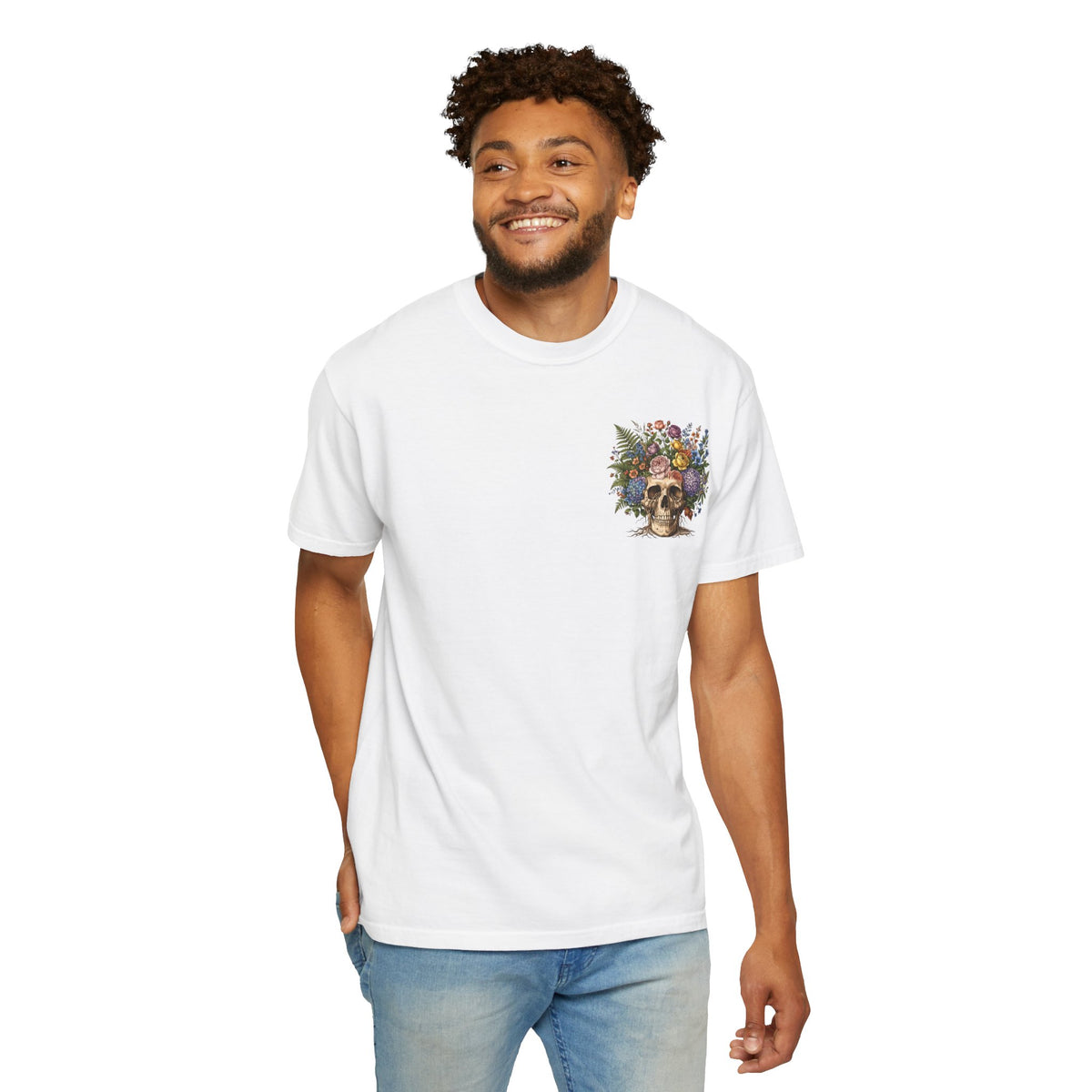 Vintage Botanical tattoo style Graphic Tee